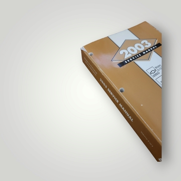 2003 Blazer S-10 Pickup Jimmy Sonoma, Service Manual, Vol. 2 of 3 - Picture 10 of 13